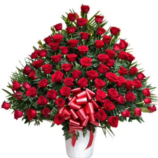 Beloved Rose Basket