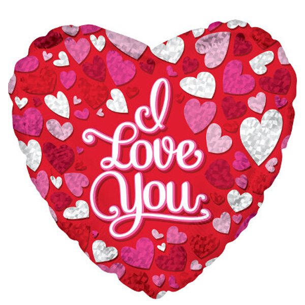 I Love You Mylar Balloon