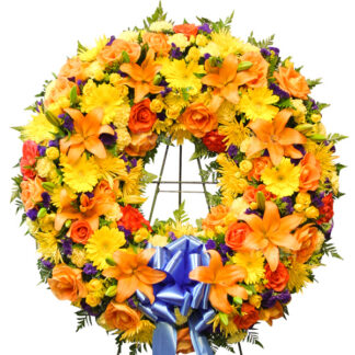 Joyful Sunshine Wreath