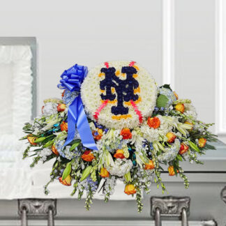 NY Mets Casket